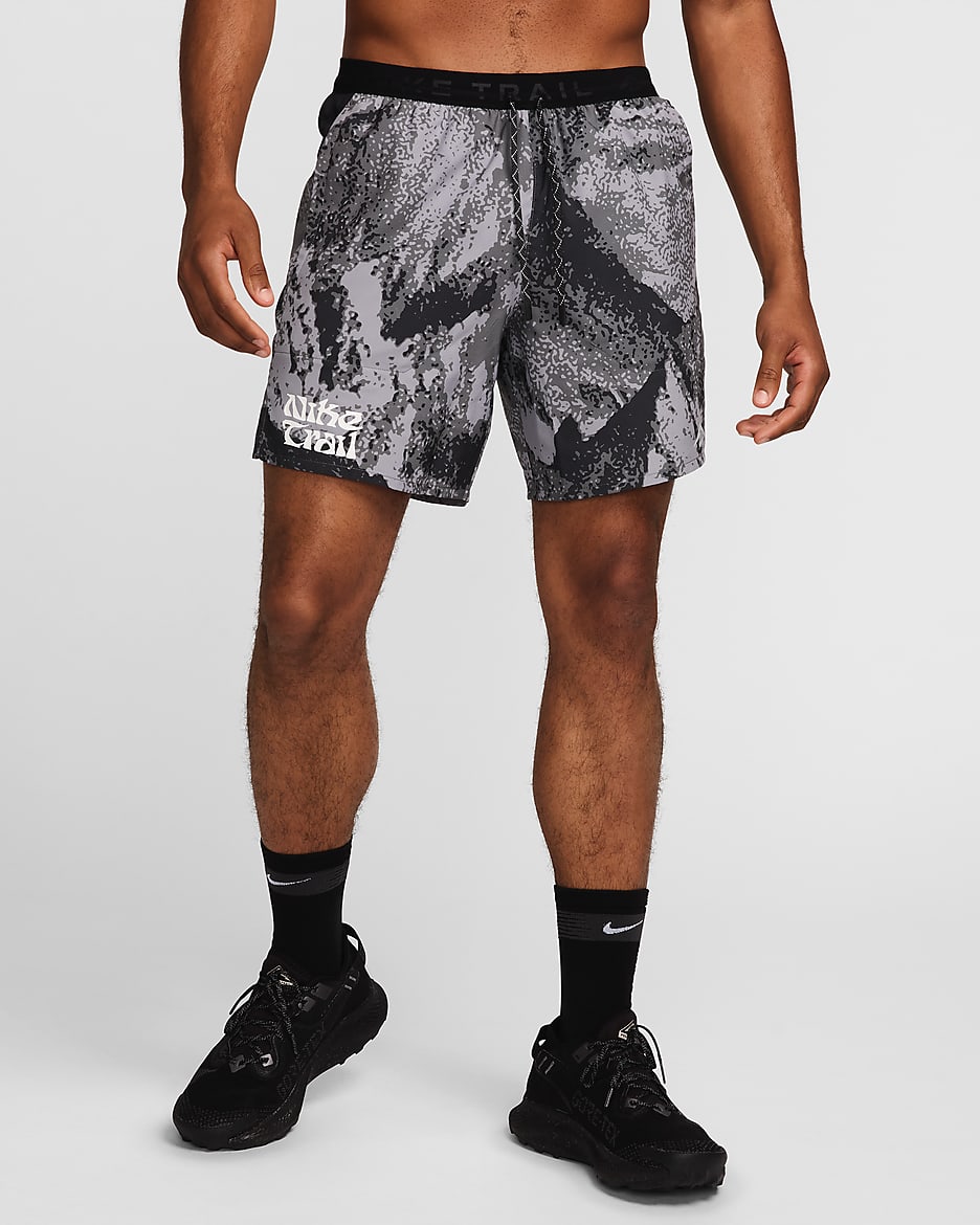 Mens grey nike running shorts best sale